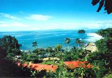 Blick auf den Strand