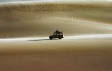 Fahrt durch die Wüste