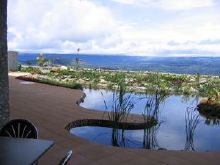 Blick ins Wahgi-Tal von der Rondon Rdige