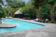 Swimmingpool in der Ecolodge