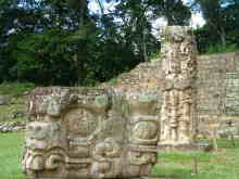 Copan Stelen