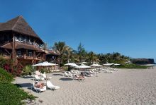 Strand beim Hotel